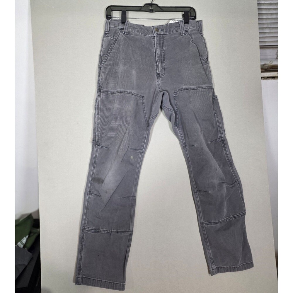 Carharttt Rugged Flex Double Knee Work Pants Men’s 32x32 Gray